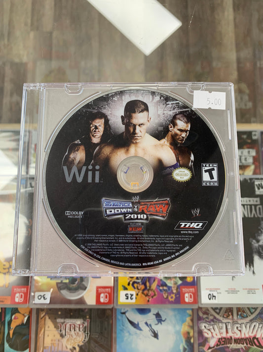 WWE Smack Down Vs. Raw 2010 Featuring ECW for Nintendo Wii