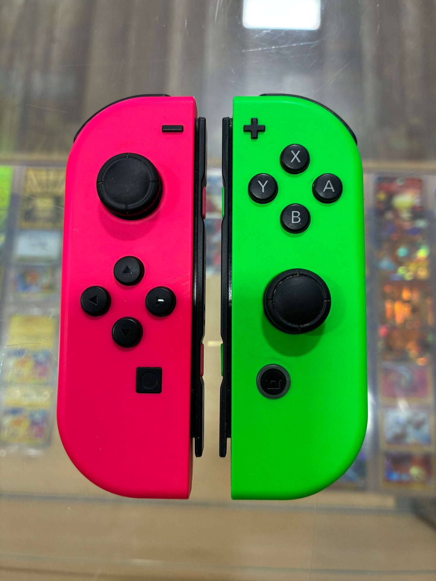 Nintendo Switch Pink & Green Joy-Cons