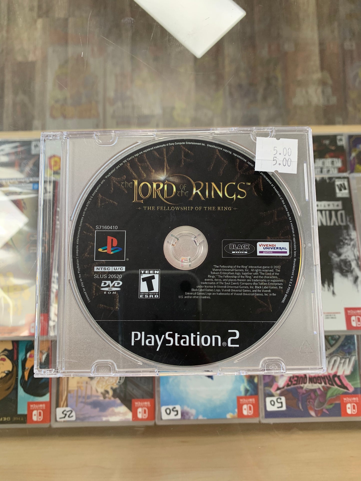 The Lord of the Rings The Fellowship of the Ring for PlayStation 2