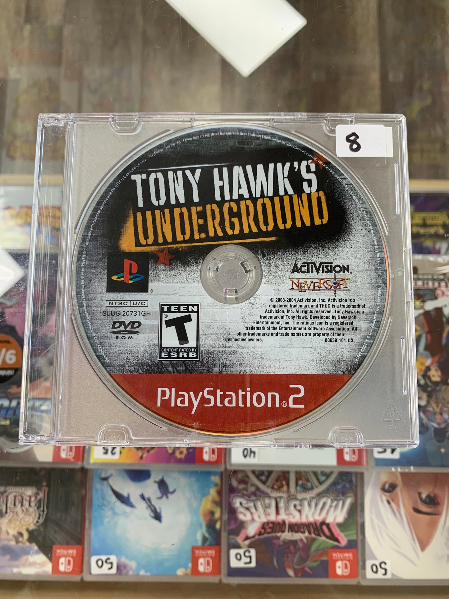 Tony Hawk’s Underground for PlayStation 2