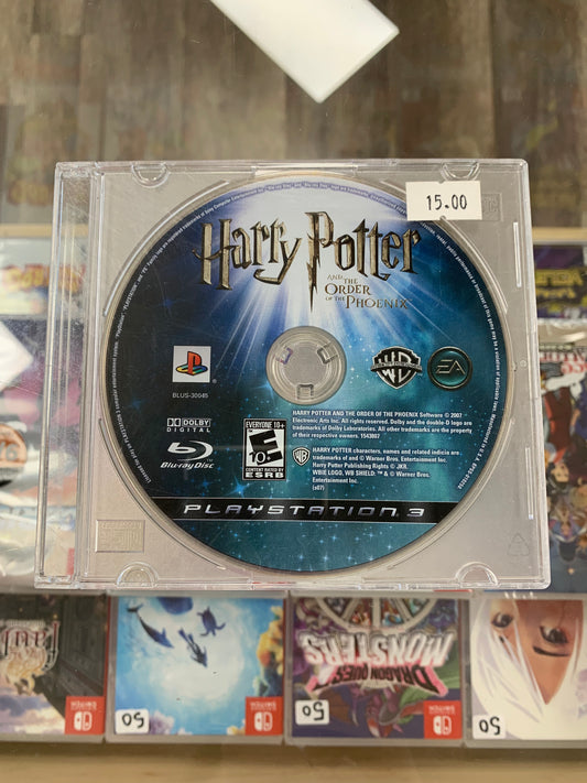 Harry Potter and the Order of the Phoenix for PlayStation 3