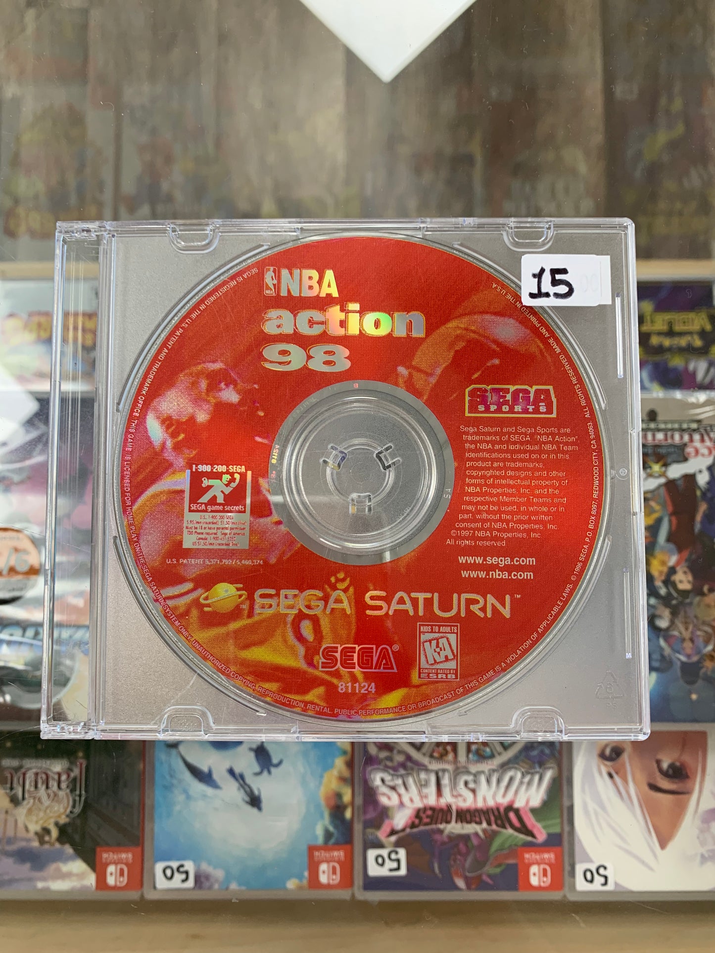 NBA Auction 98 for Sega Saturn