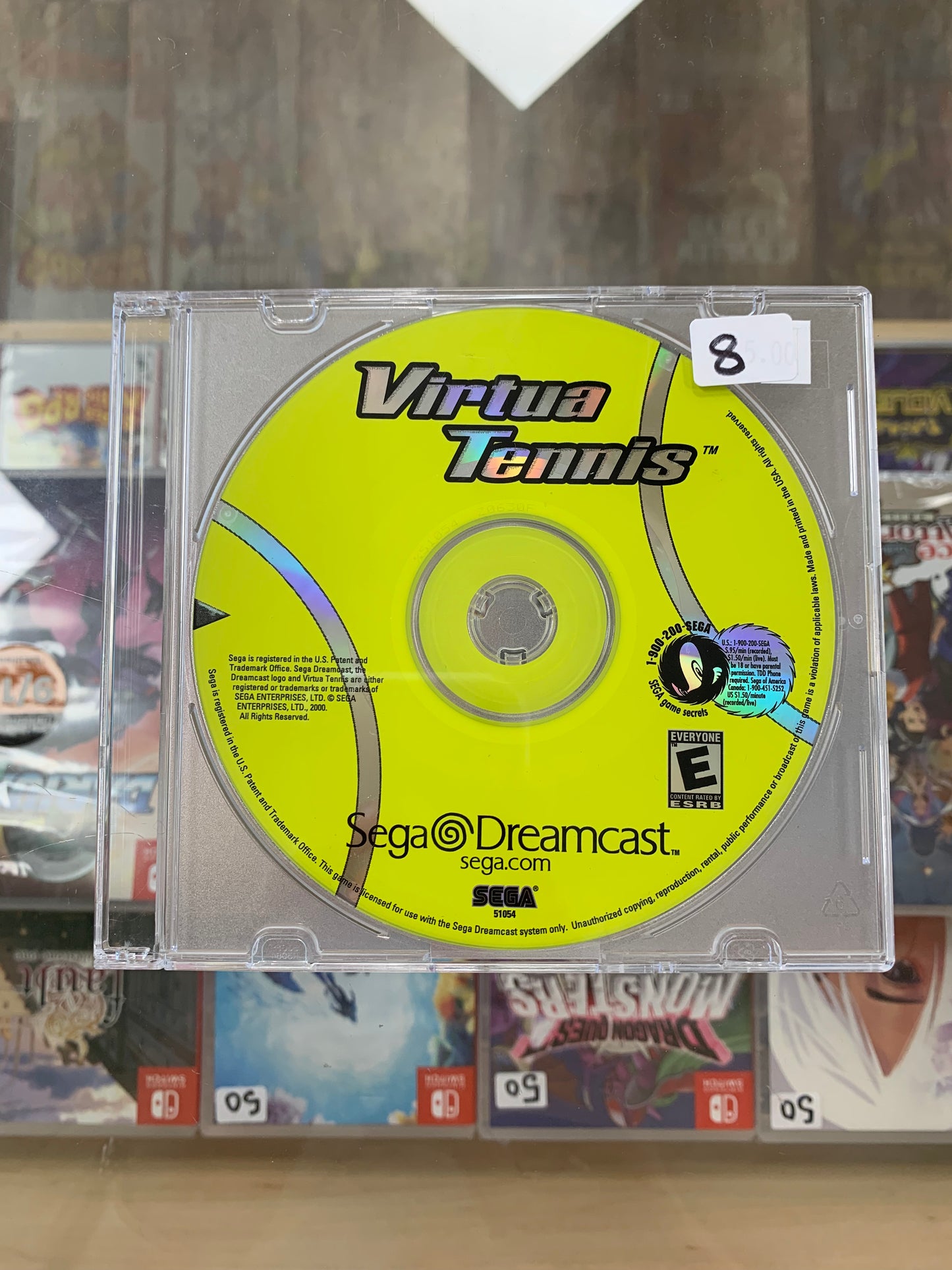 Virtua Tennis for Sega Dreamcast