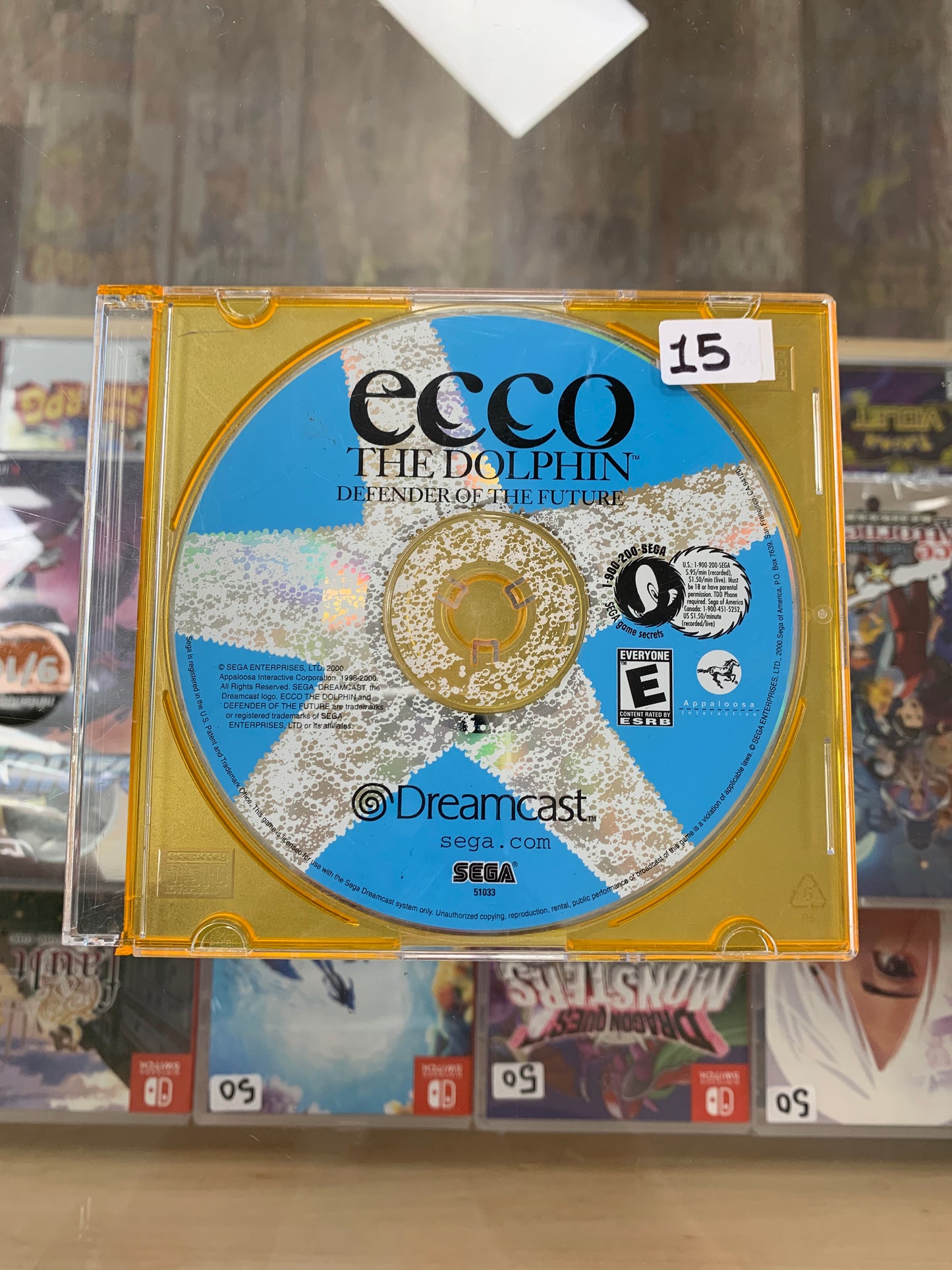 Ecco The Dolphin Defender of the Future for Sega Dreamcast