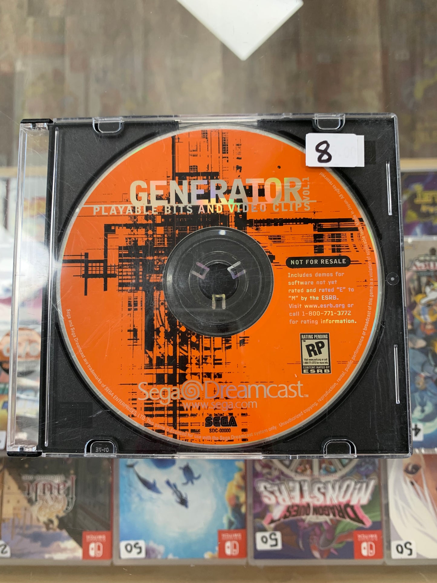 Generator Vol. 1 for Sega Dreamcast