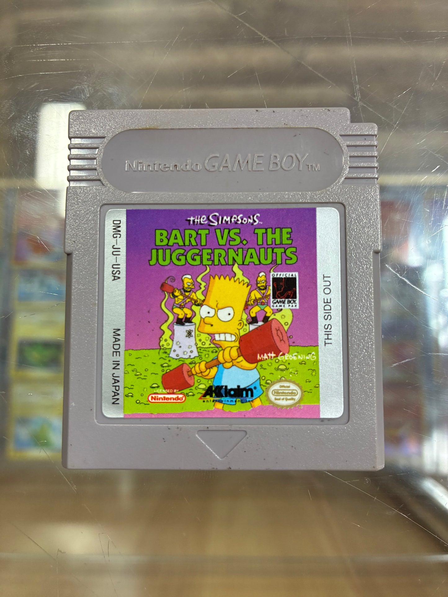 The Simpsons - Bart vs The Juggernauts Nintendo GameBoy
