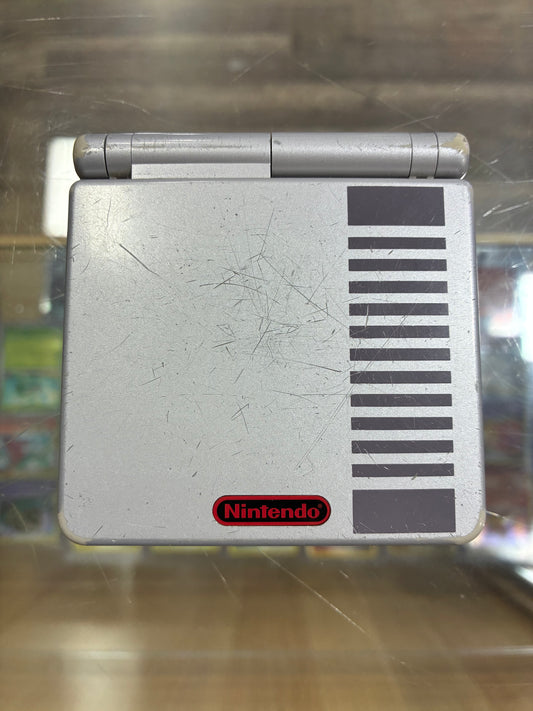 Nintendo GameBoy Advance SP Handheld System (NES Themed)(101) w/ Charger