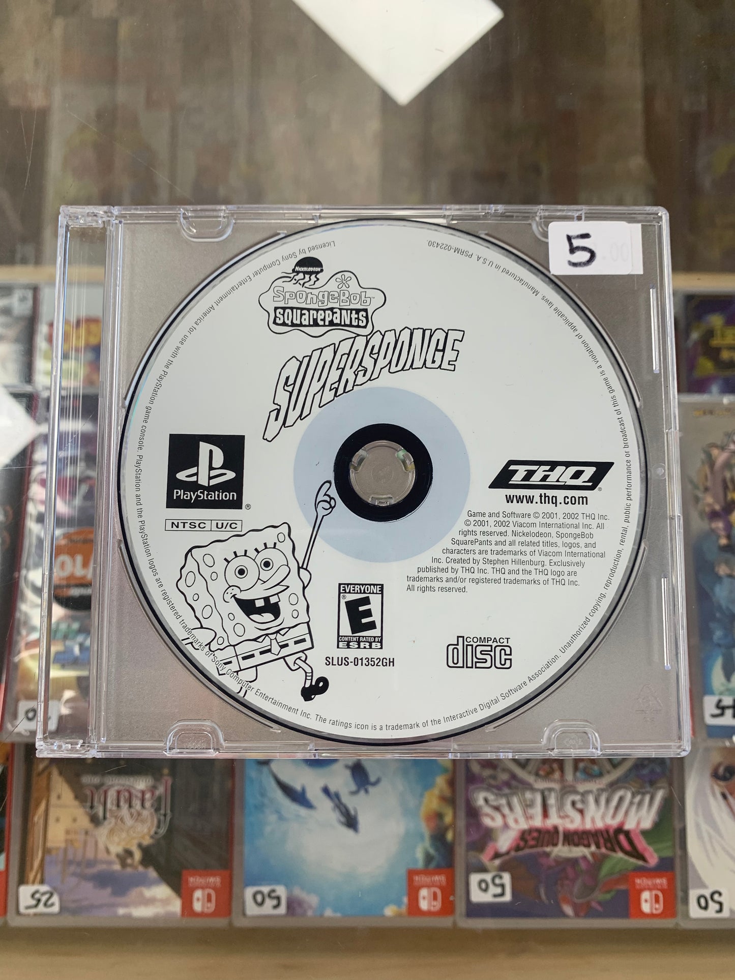 SpongeBob SquarePants SuperSponge for PlayStation