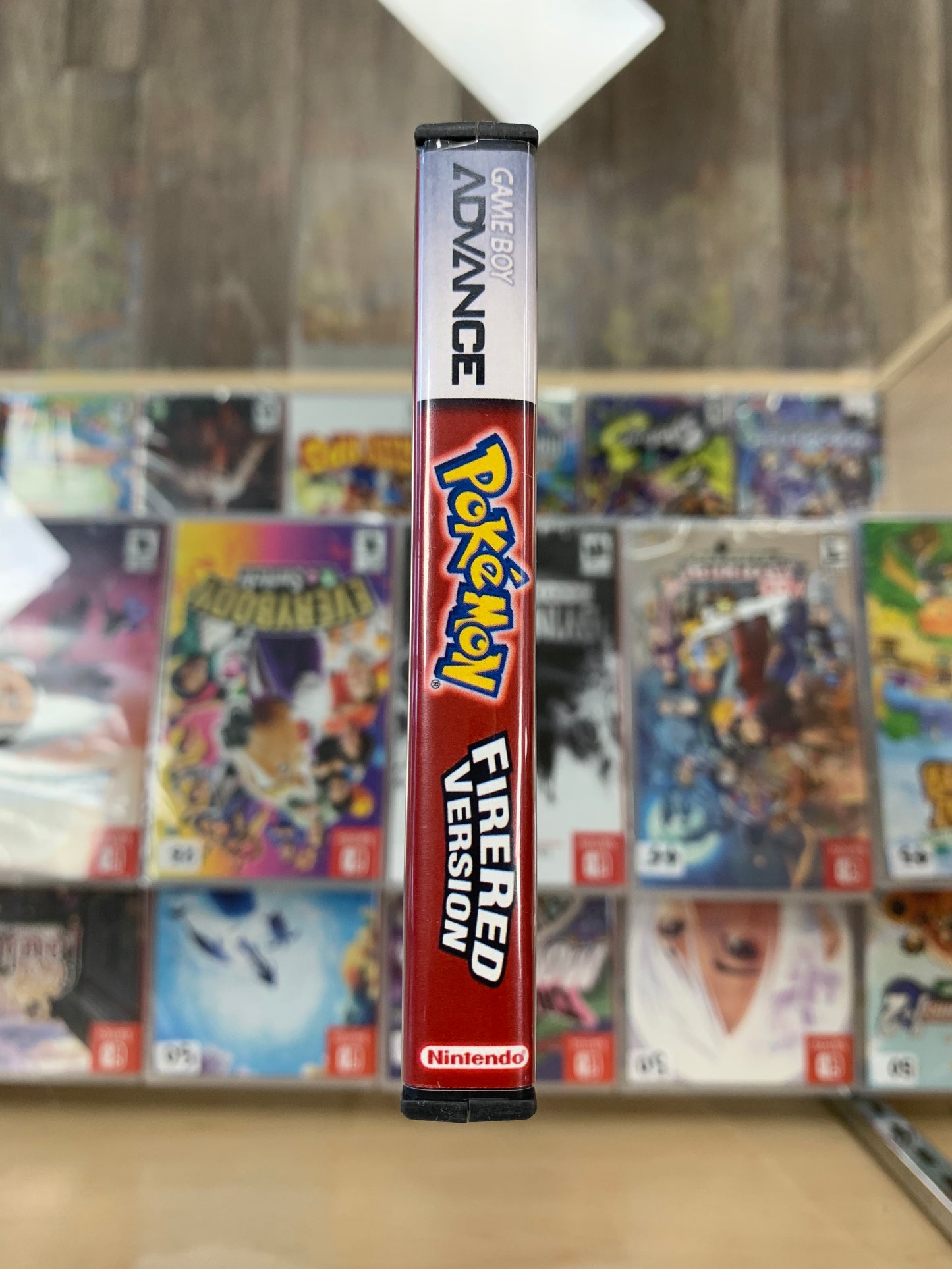 Pokémon FireRed for Game Boy Advance with Custom Case