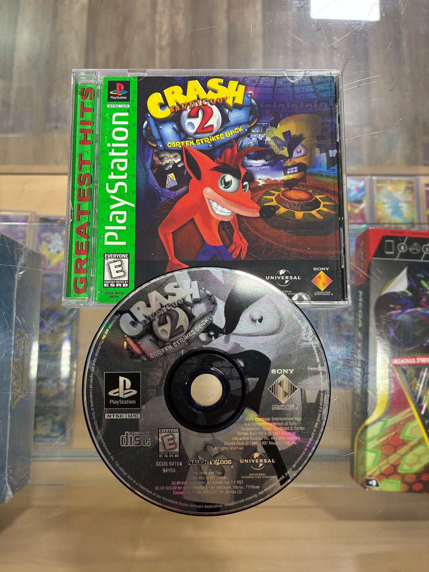 Crash Bandicoot 2 Cortex Strikes Back Greatest Hits PlayStation 1