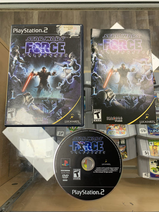 Star Wars The Force Unleashed for PlayStation 2 CIB