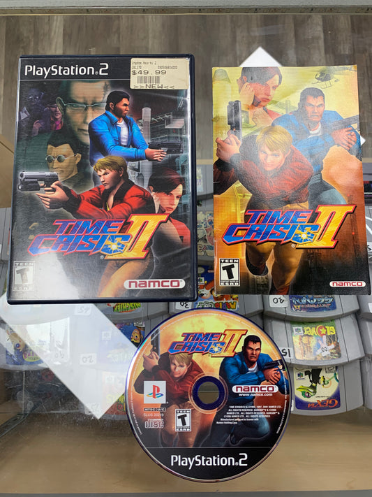 Time Crisis II for PlayStation 2 CIB