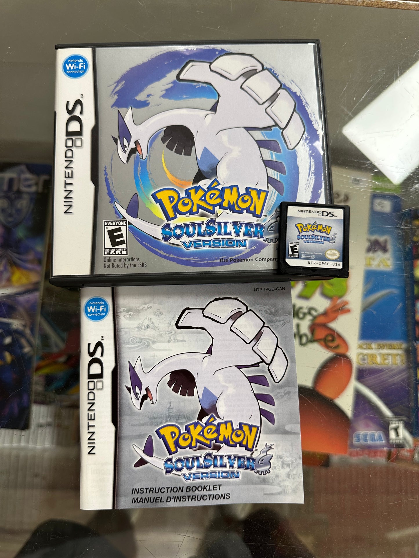 Pokémon Soulsilver Nintendo DS Authentic CIB