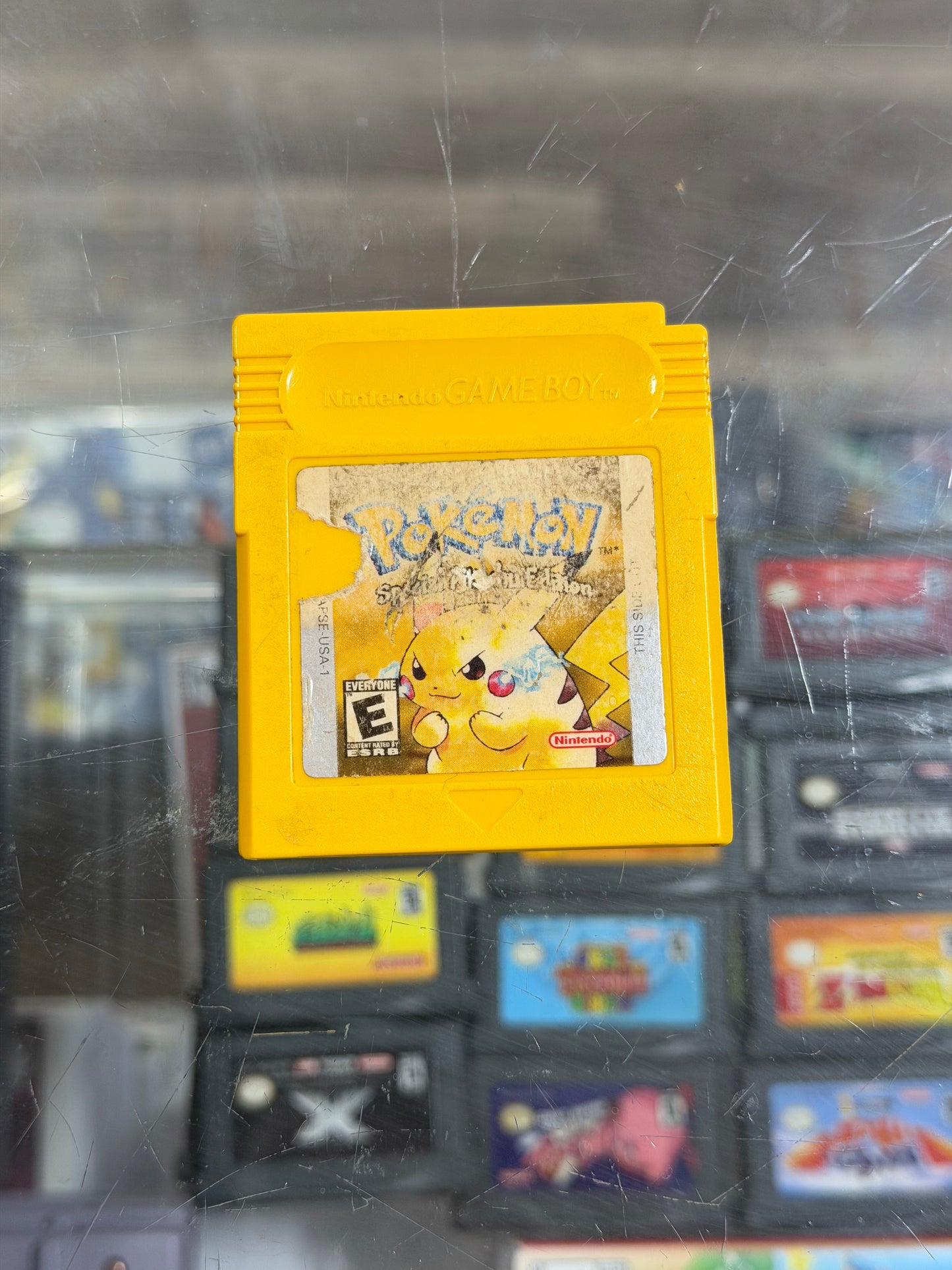 Pokémon Yellow Gameboy Color New Battery Authentic