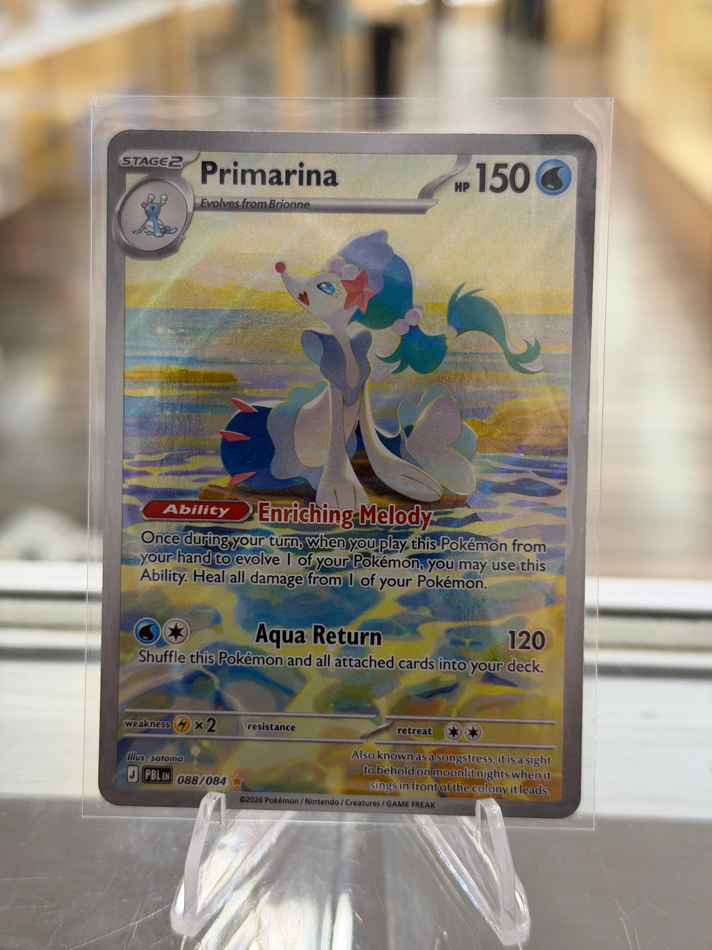 Primarina- 088/084 - ME05: Pitch Black