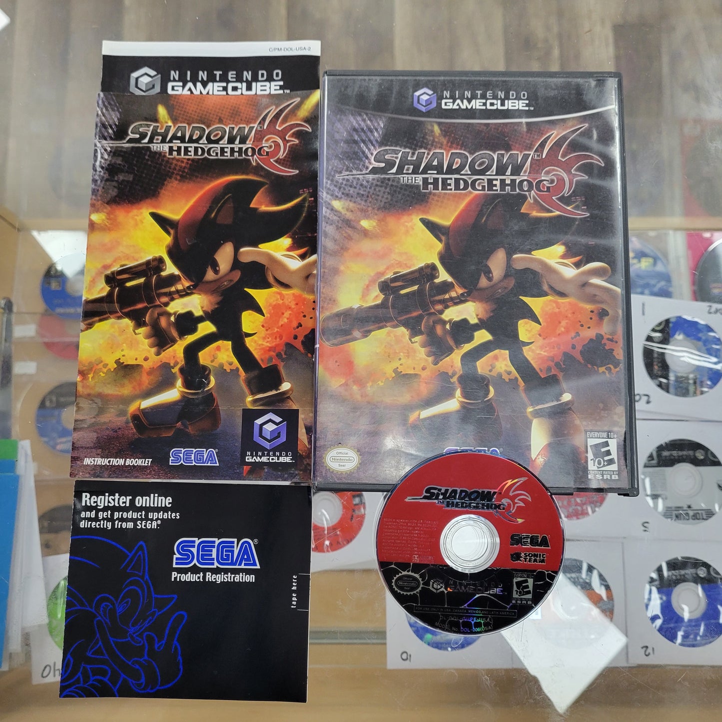 Shadow The Hedgehog Nintendo Gamecube