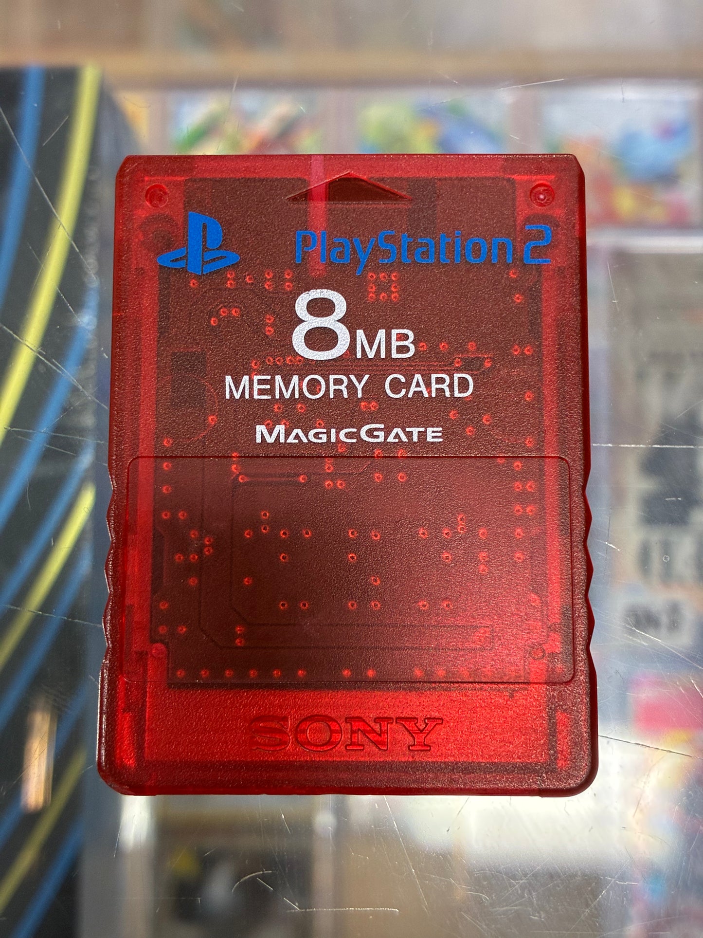 PlayStation 2 Memory Card (Red)