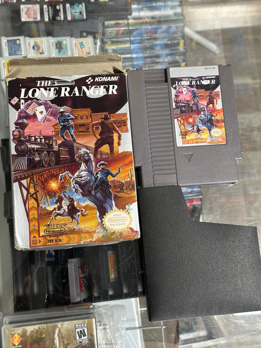 The Lone Ranger Nintendo NES With Box