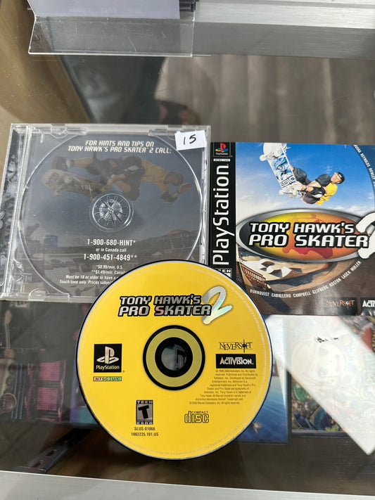 Tony Hawks Pro Skater 2 PlayStation 1 CIB