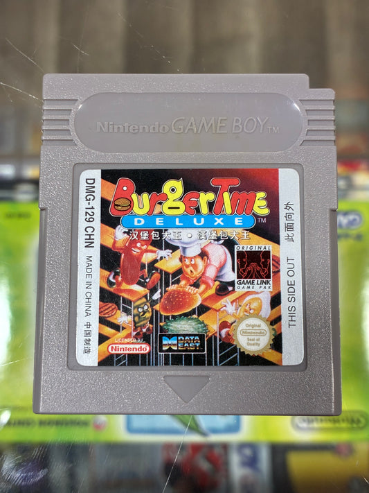 Burgertime Deluxe GameBoy Chinese Import (Plays English)