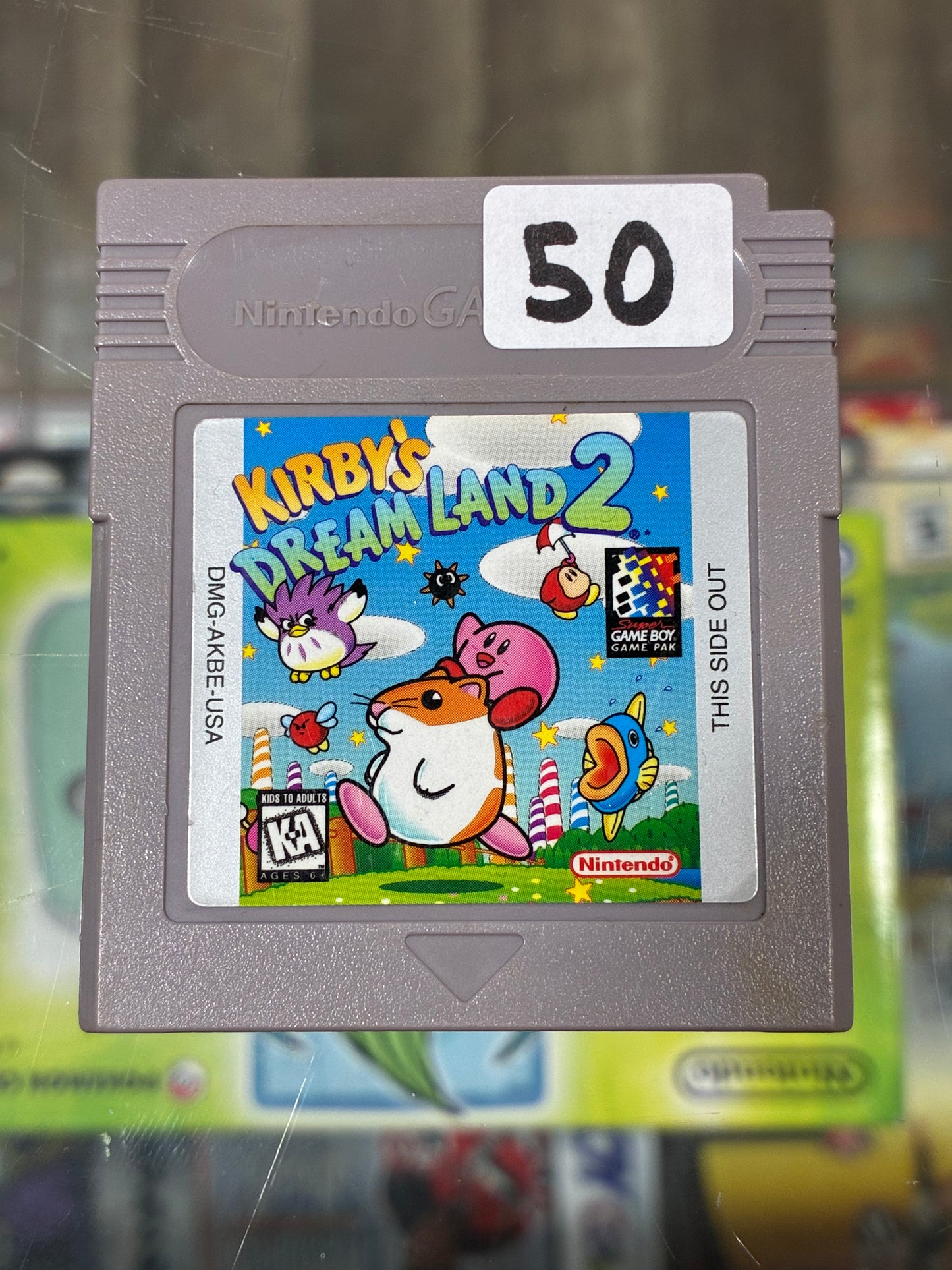 Kirby’s Dream Land 2 GameBoy w/ New Battery