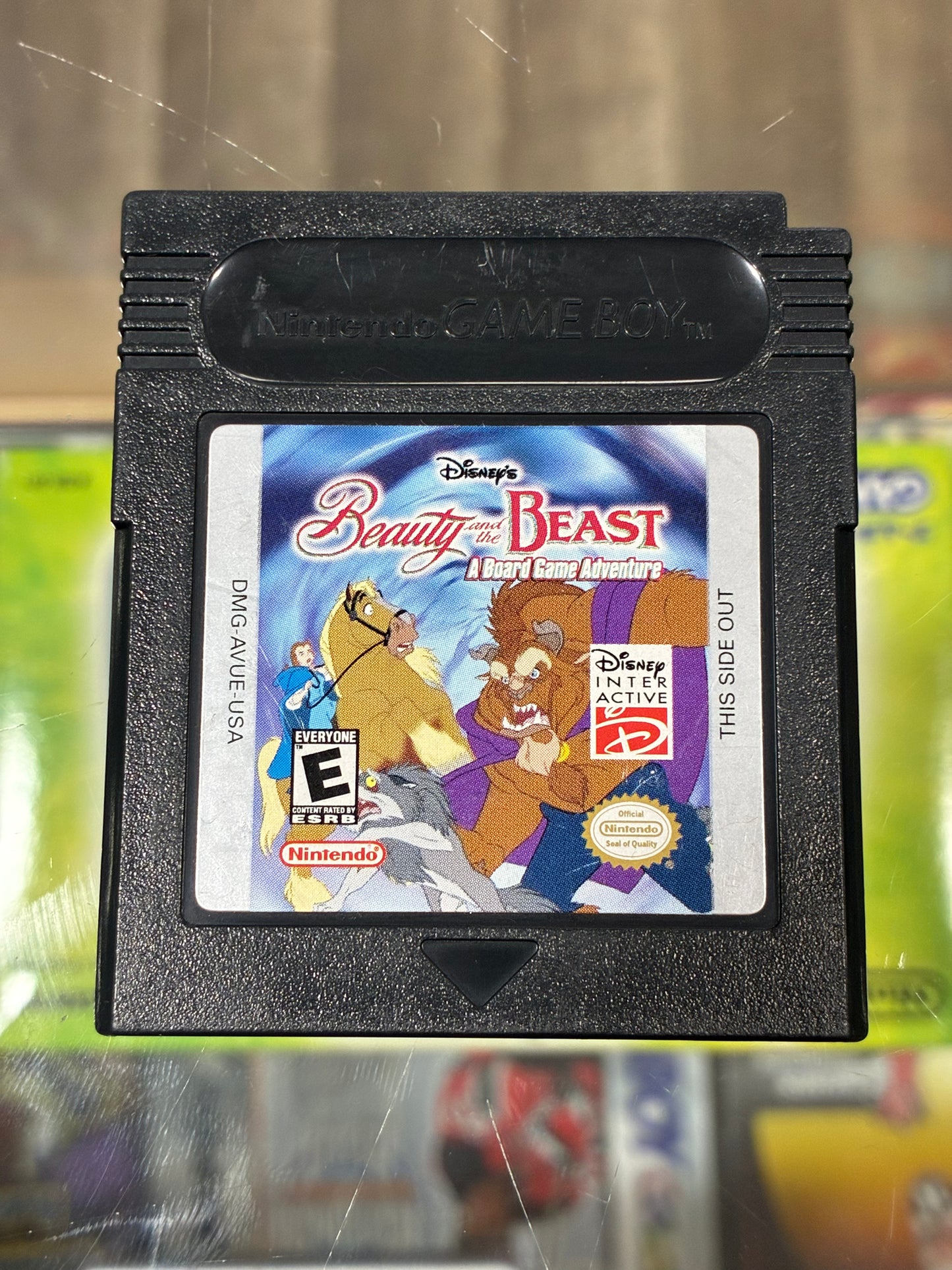 Disney’s Beauty and the Beast A Board Game Adventure GameBoy & GameBoy Color