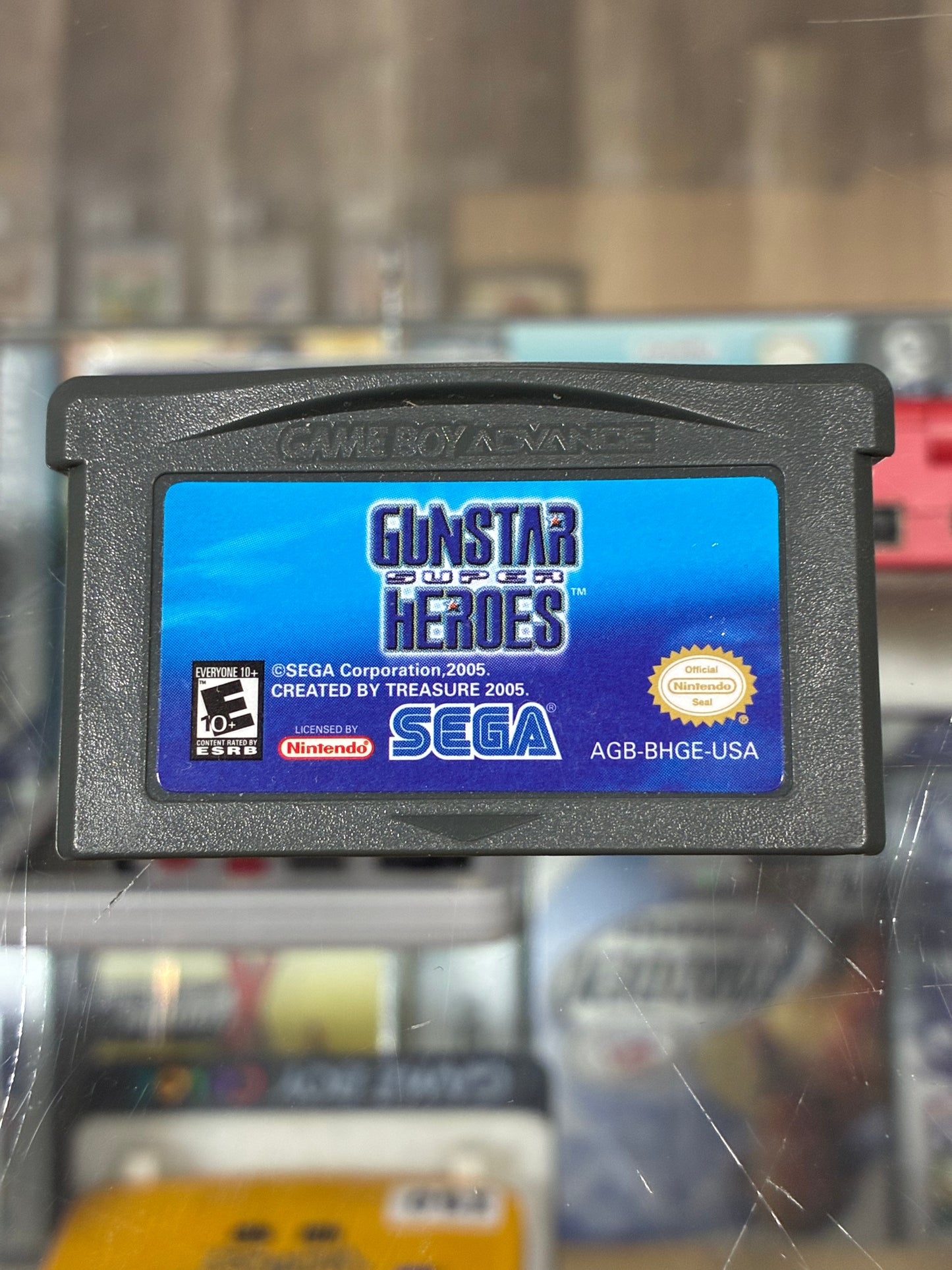Gunstar Super Heroes GameBoy Advance