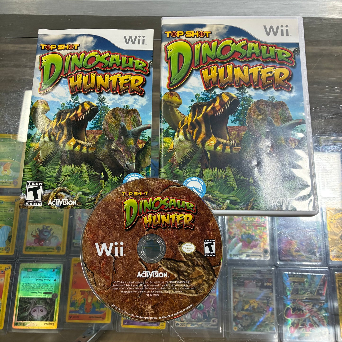 Top Shot Dinosaur Hunter Nintendo Wii