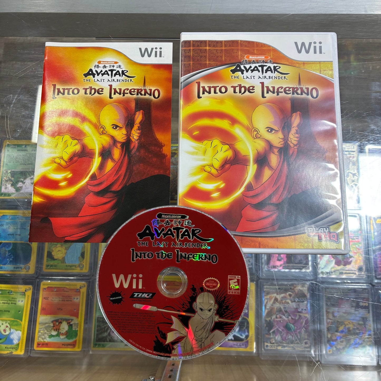 Avatar The Last Airbender Into the Inferno Nintendo Wii