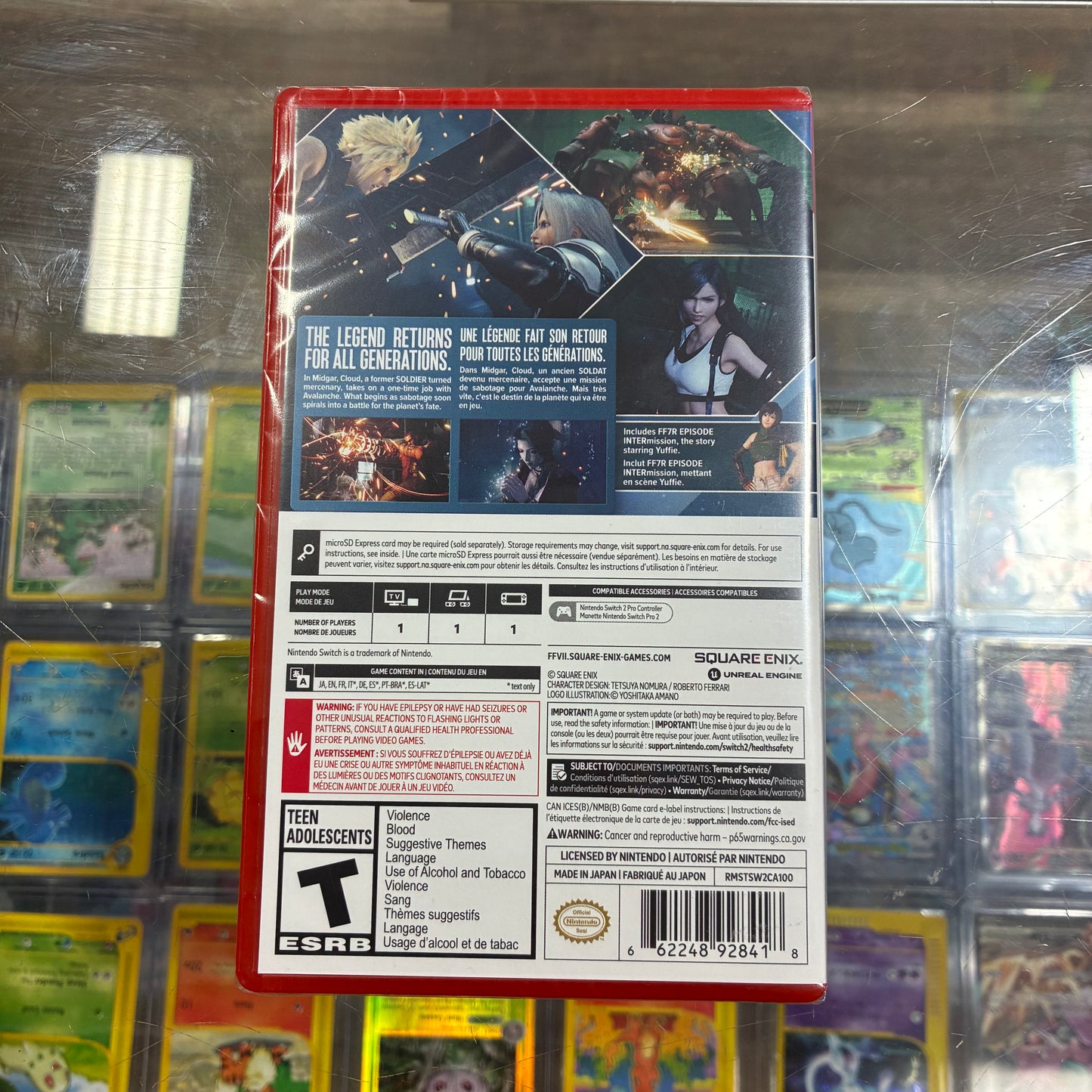Final Fantasy VII Remake Intergrade Nintendo Switch 2 UNOPENED