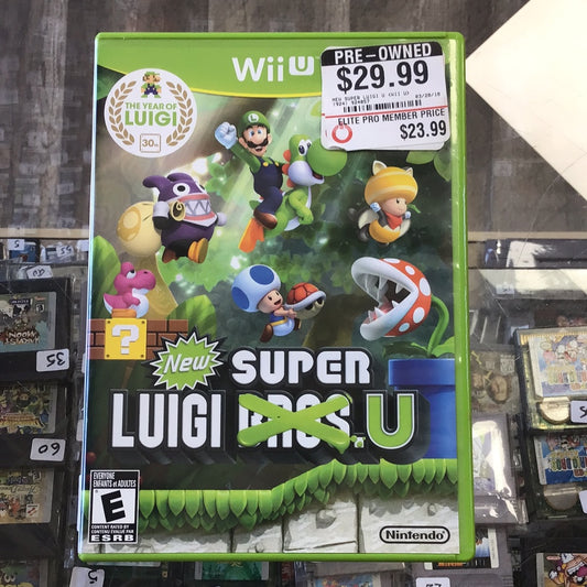 New Super Luigi U Nintendo Wii U