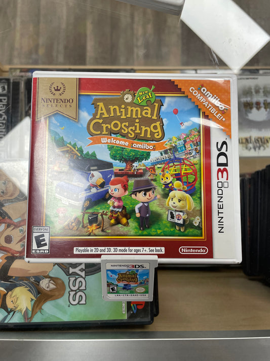 Animal Crossing New Leaf Welcome Amiibo Nintendo 3ds