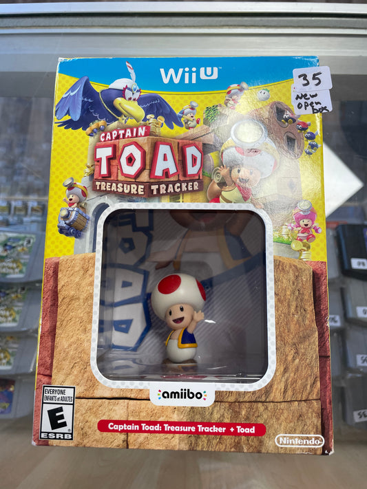 Captain Toad Treasure Tracker Nintendo Wii U Open Box New