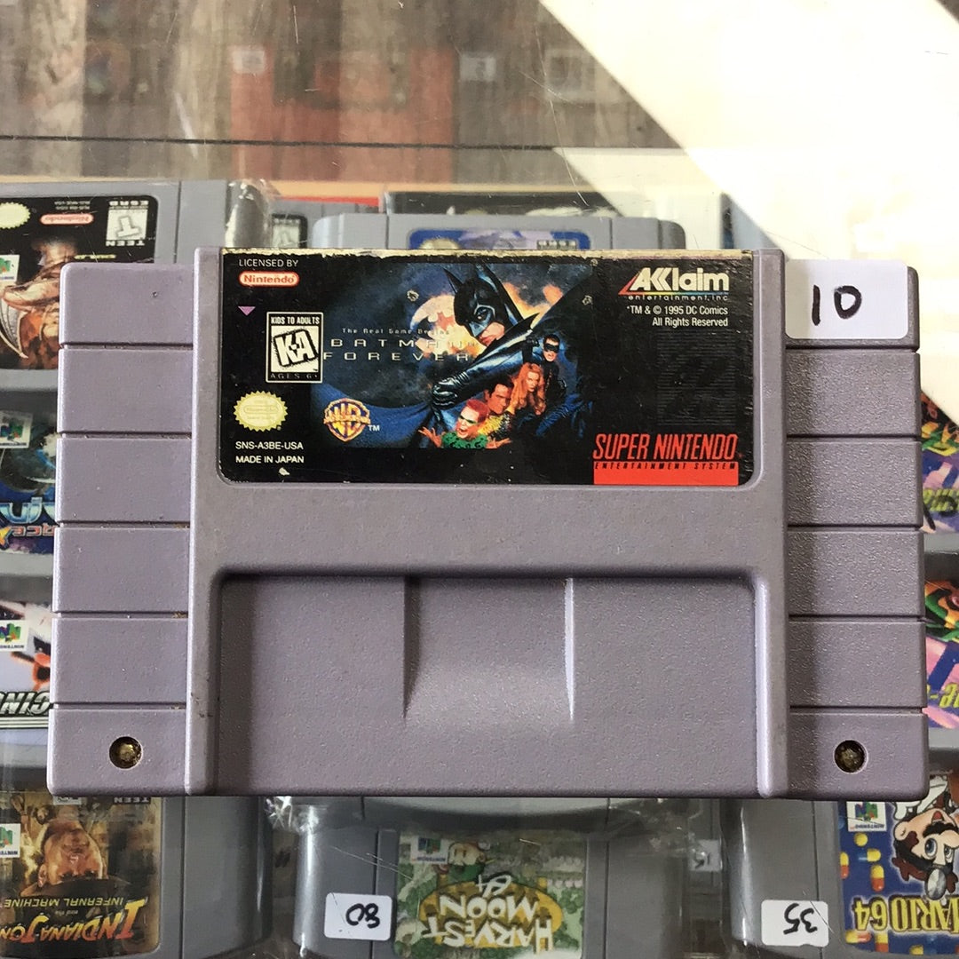 Batman Forever Super Nintendo SNES