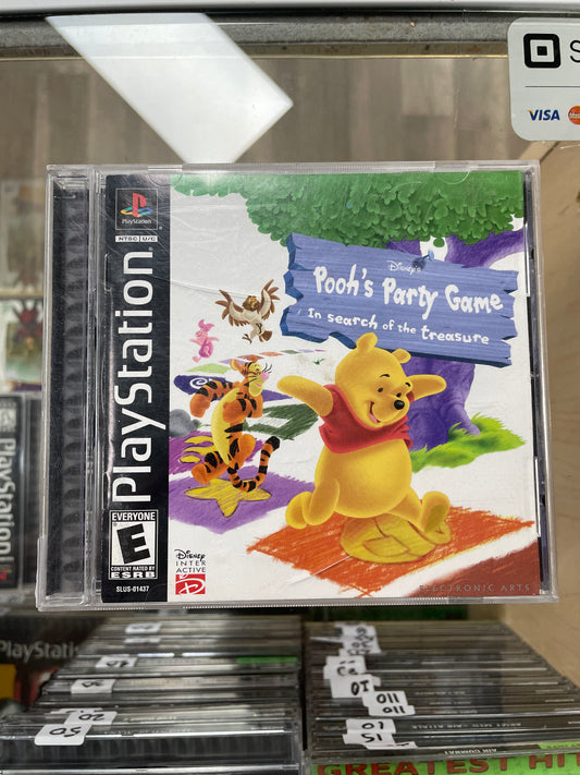 Pooh’s Party Games In Search of the Treasure PlayStation 1