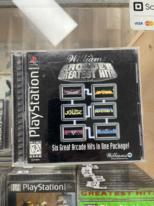 Williams Arcade’s Greatest Hits PlayStation 1