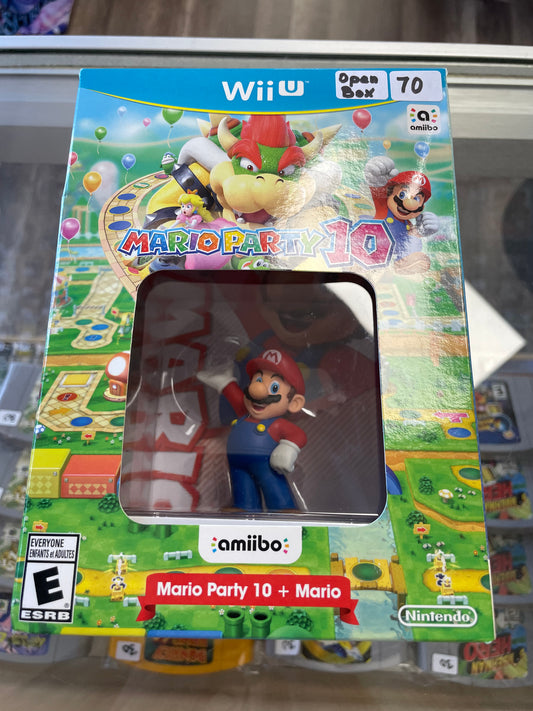Mario Party 10 Mario Amiibo Bundle New Open Box