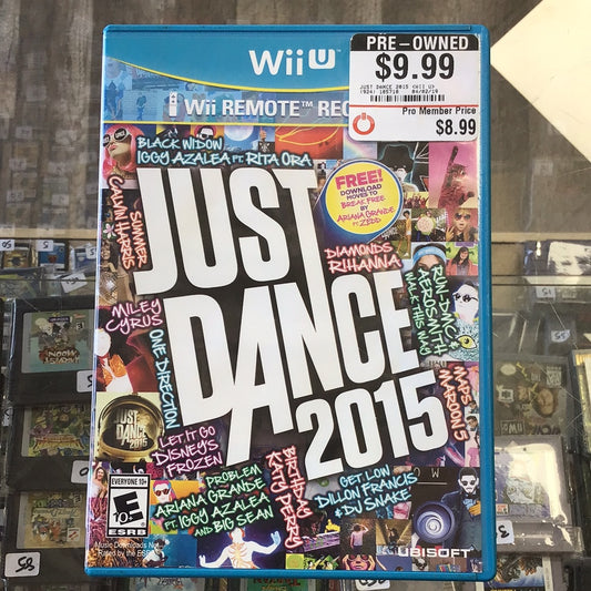 Just Dance 2015 Nintendo Wii U