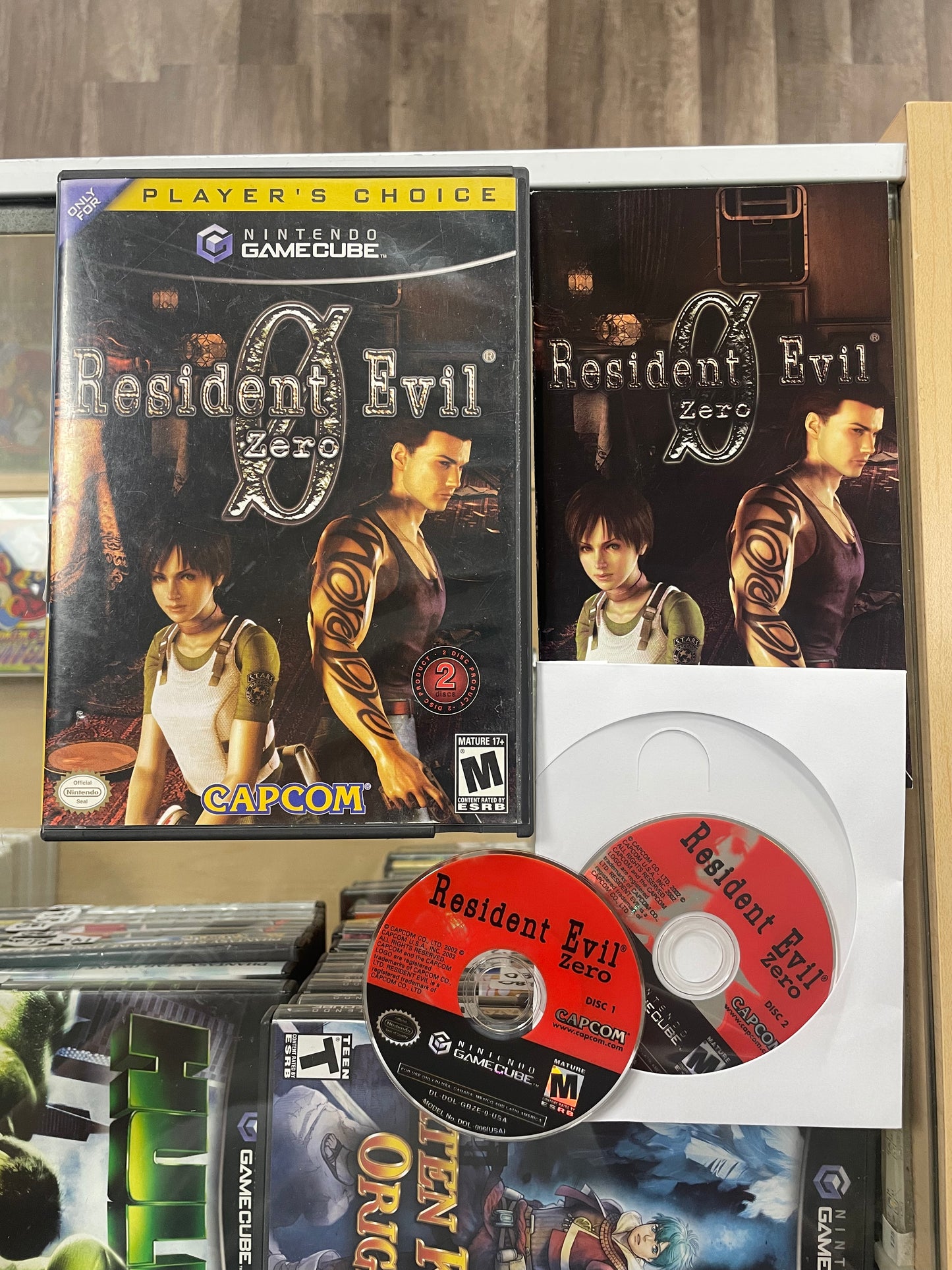 Resident Evil Zero Player’s Choice for Nintendo GameCube