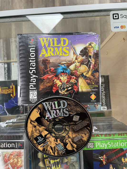 Wild Arms PlayStation 1 No Manual