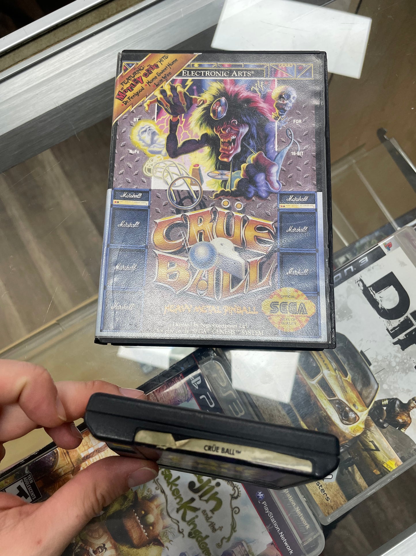 Crue Ball Sega Genesis