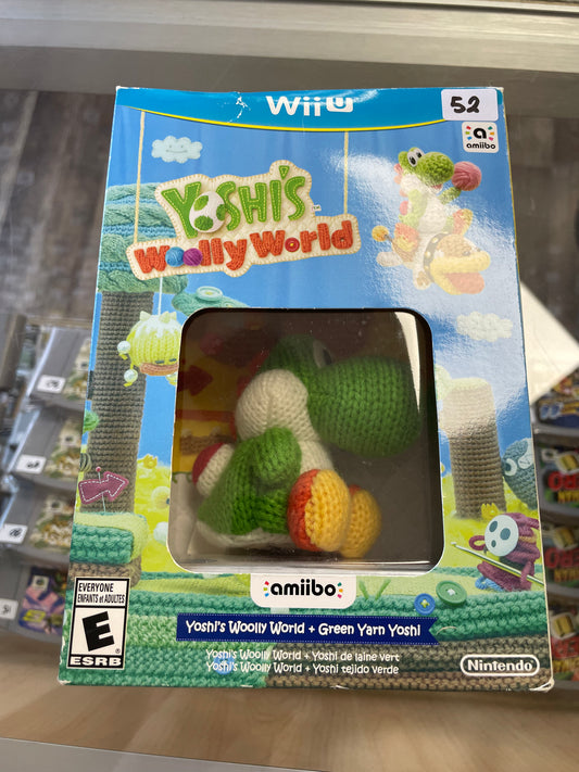 Yoshi’s Wooly World Nintendo Wii U Green Yarn Yoshi Bundle