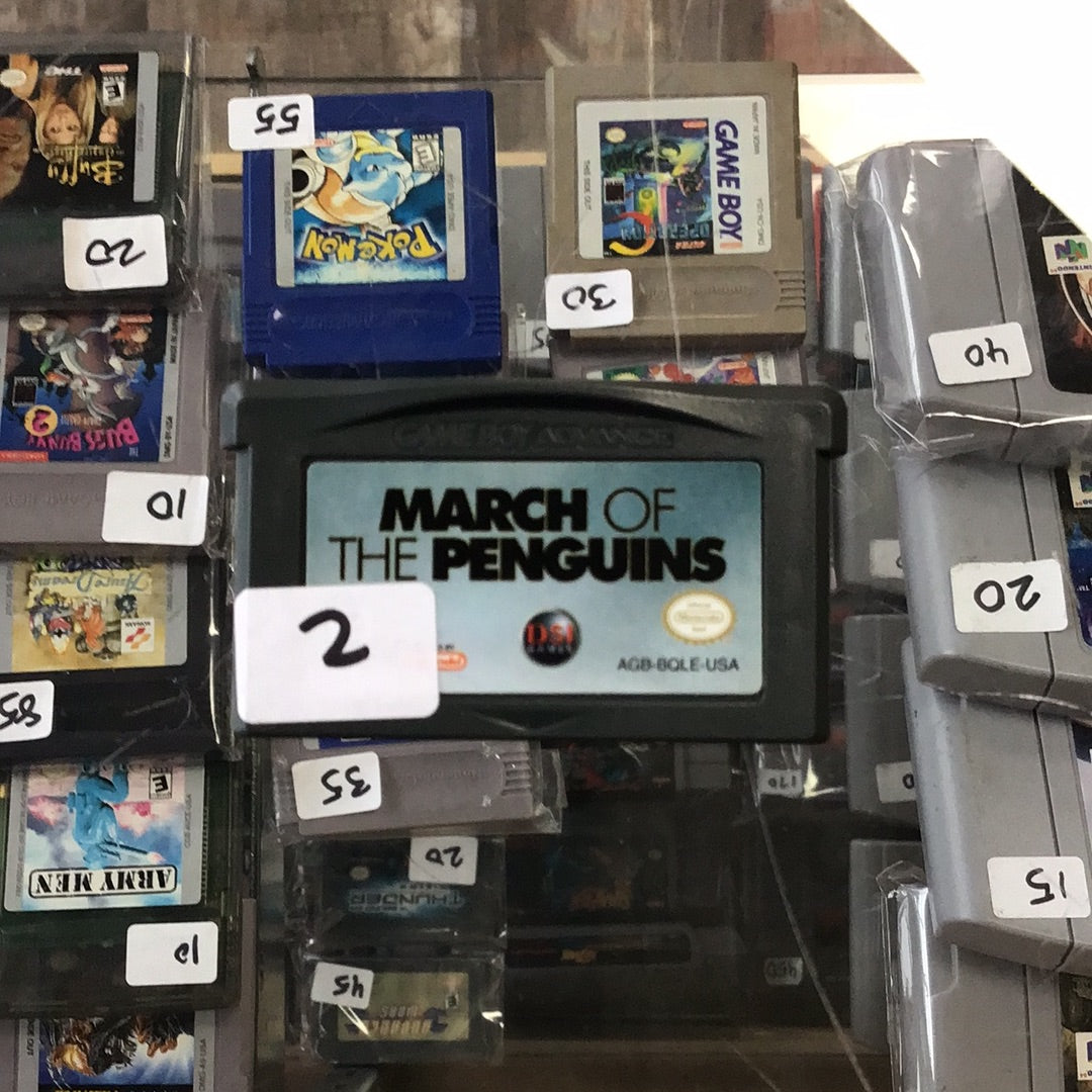 March Of The Penguins Nintendo Game Boy Advance GBA