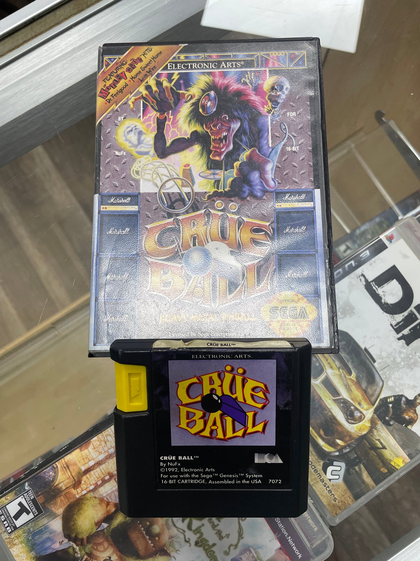 Crue Ball Sega Genesis