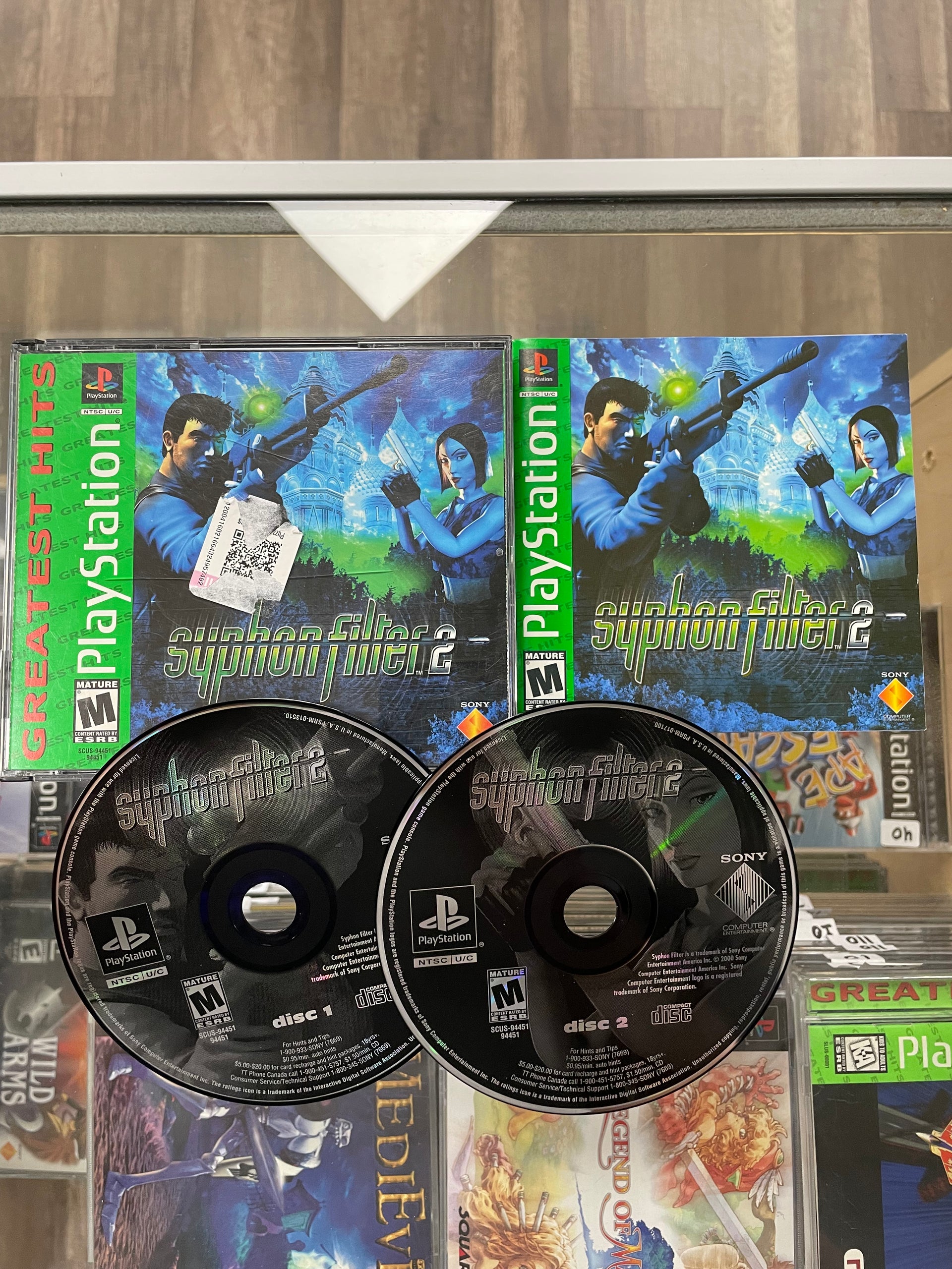 PS1 / Syphon Filter 2 (Gebraucht) in Kölliken für CHF 19 - mit PS1 / Syphon Filter 2 (Gebraucht) in Kölliken für CHF 19 - mit