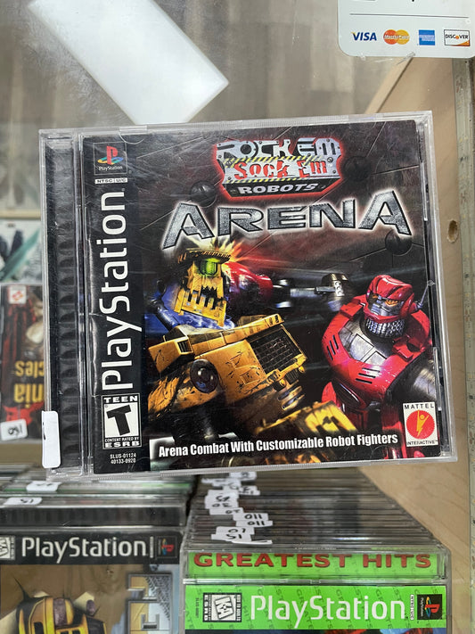 Rock Em Sock Em Robots Arena PlayStation 1