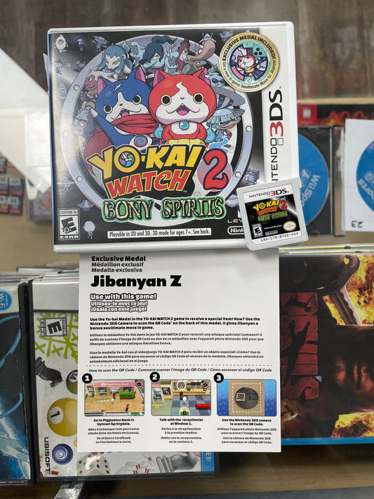 Yo Kai Watch 2 Bony Spirits Nintendo 3DS