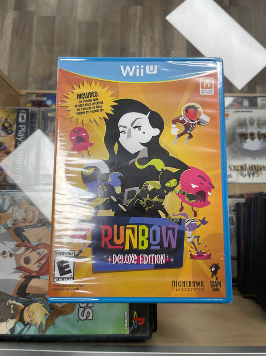 Runbow Deluxe Edition Nintendo Wii U New