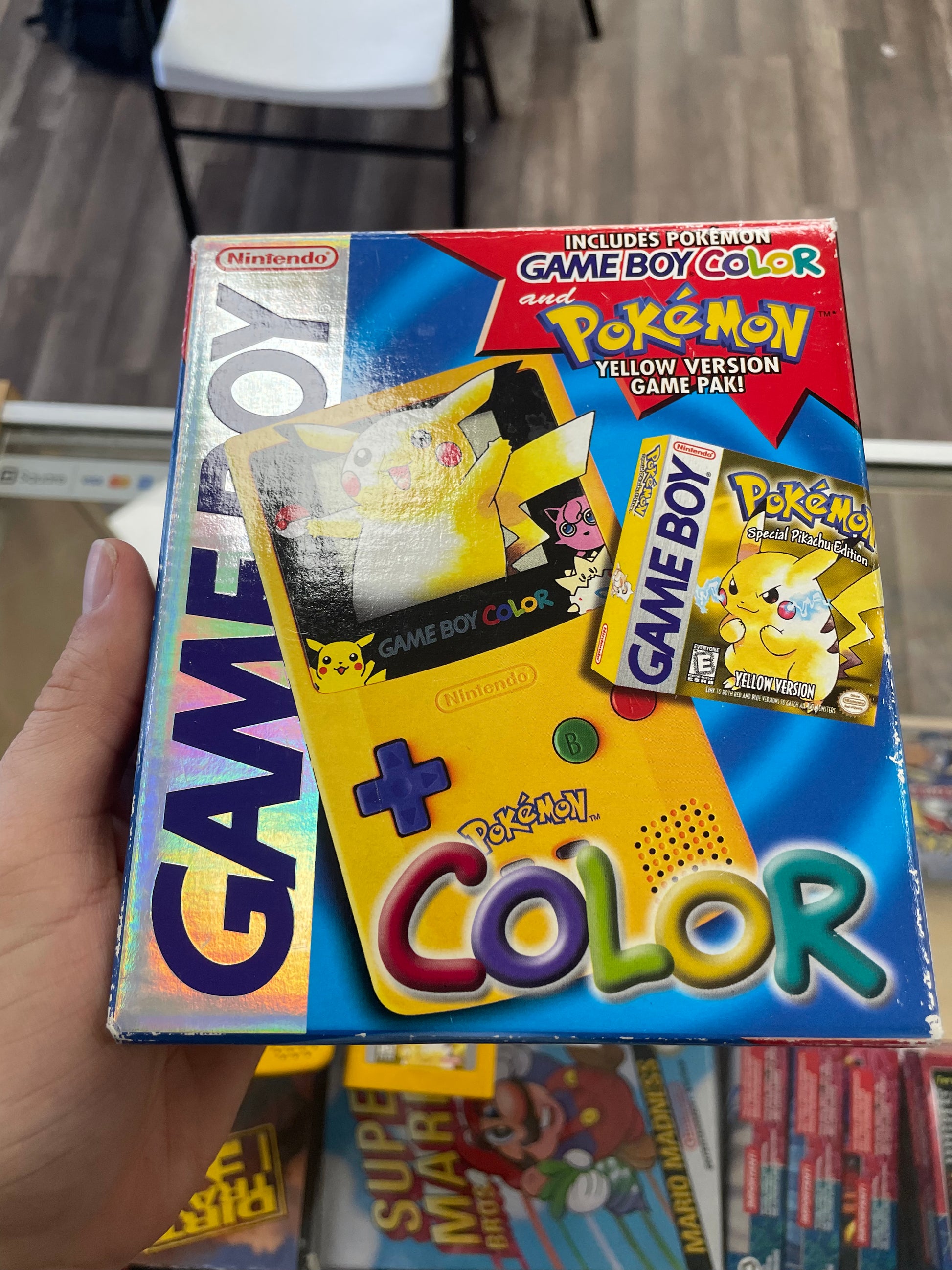 Gameboy Color - Limited Pokemon Edition - Yellow for Game Boy