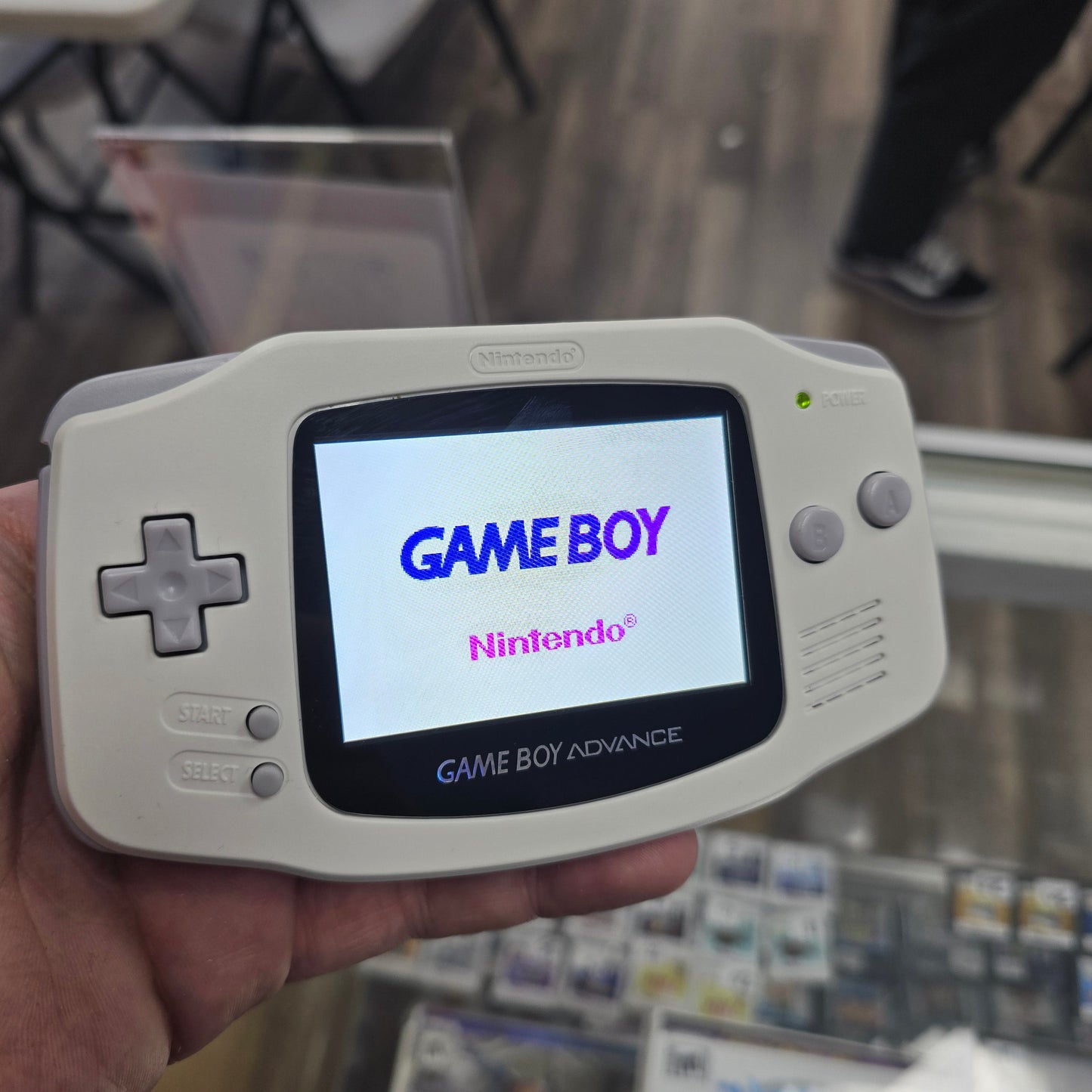 Gameboy Advance System with Modded Brighter Screen